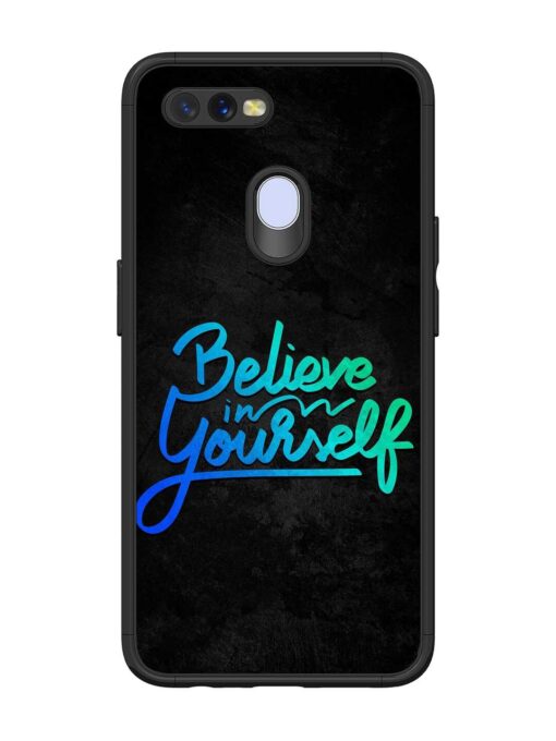 Believe In Yourself Glossy Metal Phone Cover for Oppo A11K Zapvi