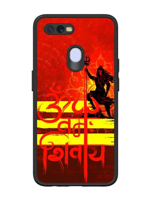 Illustration Lord Shiva Glossy Metal TPU Phone Cover for Oppo A11K Zapvi