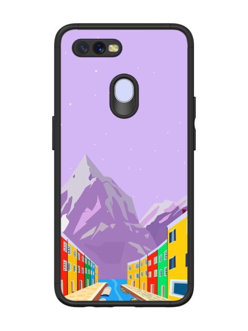 Venice City Illustration Glossy Metal Phone Cover for Oppo A11K Zapvi