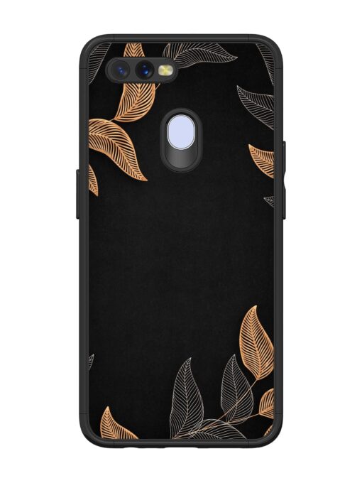 Foliage Art Glossy Metal Phone Cover for Oppo A11K Zapvi