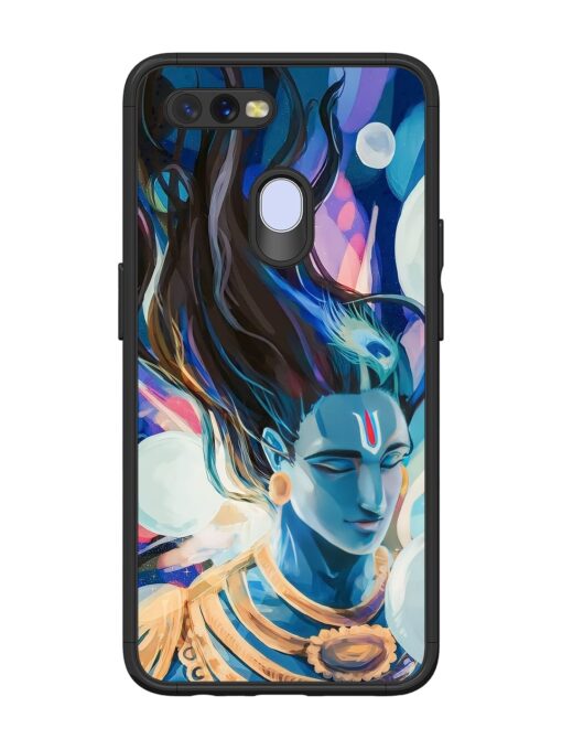 Bhagwan Sri Krishna Glossy Metal Phone Cover for Oppo A11K Zapvi