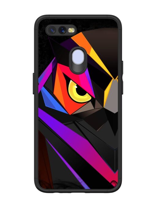 Wpap Owl Glossy Metal Phone Cover for Oppo A11K Zapvi