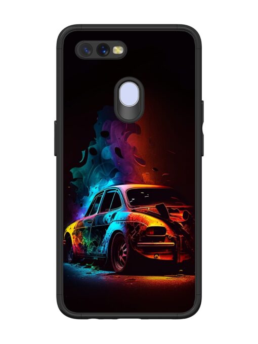 High Classic Car Art Glossy Metal Phone Cover for Oppo A11K Zapvi