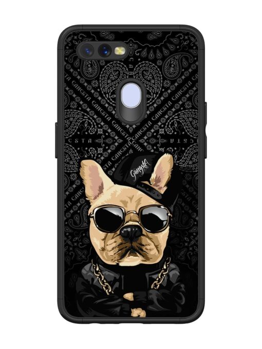 Gangsta Cool Sunmetales Dog Glossy Metal Phone Cover for Oppo A11K Zapvi