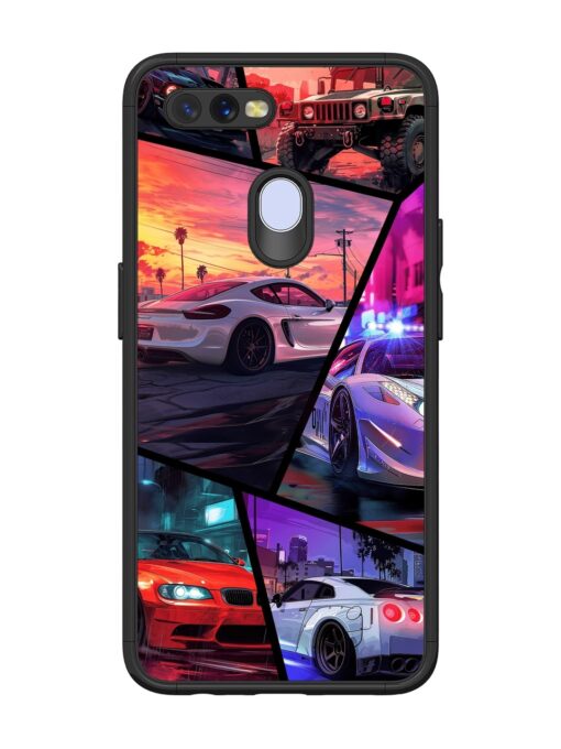 Ride In Pixels Glossy Metal Phone Cover for Oppo A11K