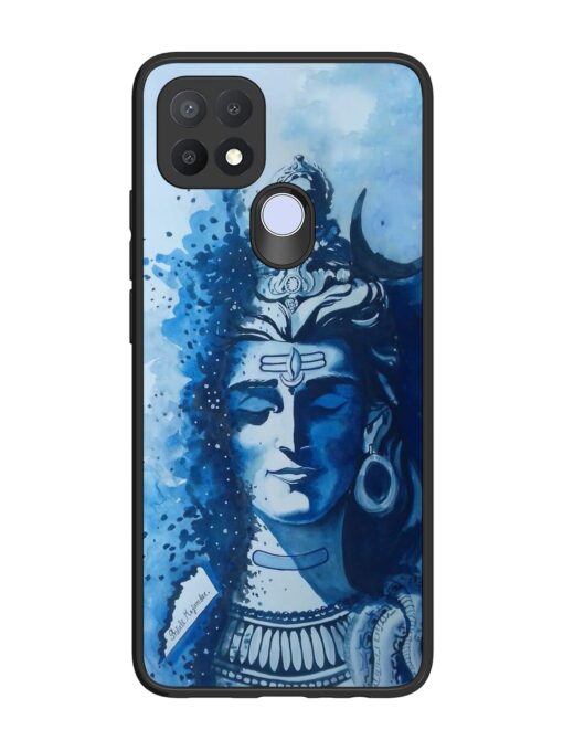 Shiv Art Glossy Metal Phone Cover for Oppo A15 Zapvi