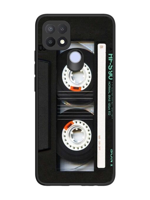 Sony Hf-S90 Cassette Glossy Metal Phone Cover for Oppo A15 Zapvi