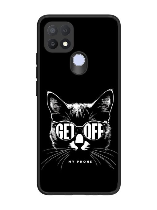 Get Off Glossy Metal TPU Phone Cover for Oppo A15 Zapvi