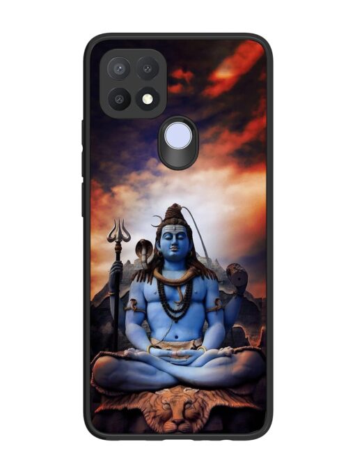 Jai Jai Shiv Glossy Metal Phone Cover for Oppo A15