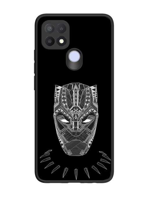 Fictional Art Glossy Metal Phone Cover for Oppo A15 Zapvi