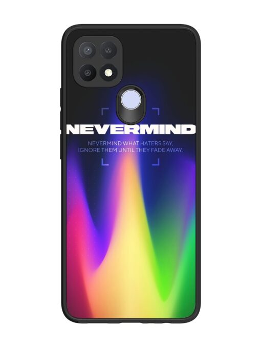 Nevermind Glossy Metal Phone Cover for Oppo A15 Zapvi