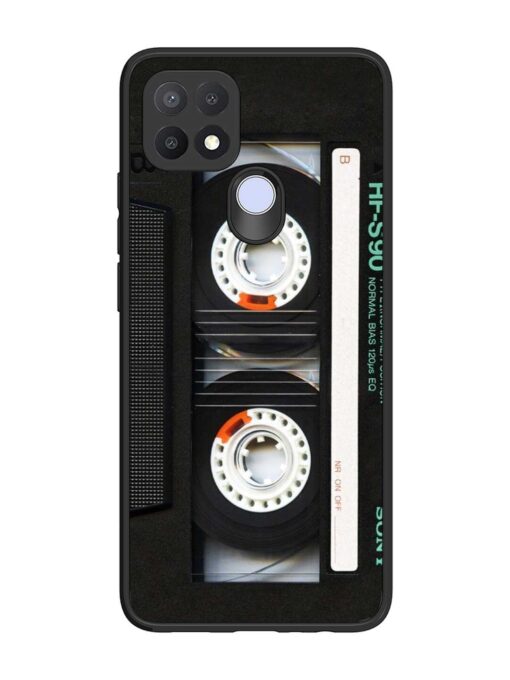 Sony Hf-S90 Cassette Glossy Metal Phone Cover for Oppo A15S Zapvi