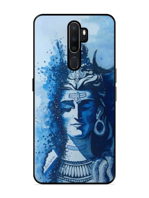 Shiv Art Glossy Metal Phone Cover for Oppo A5 (2020) Zapvi