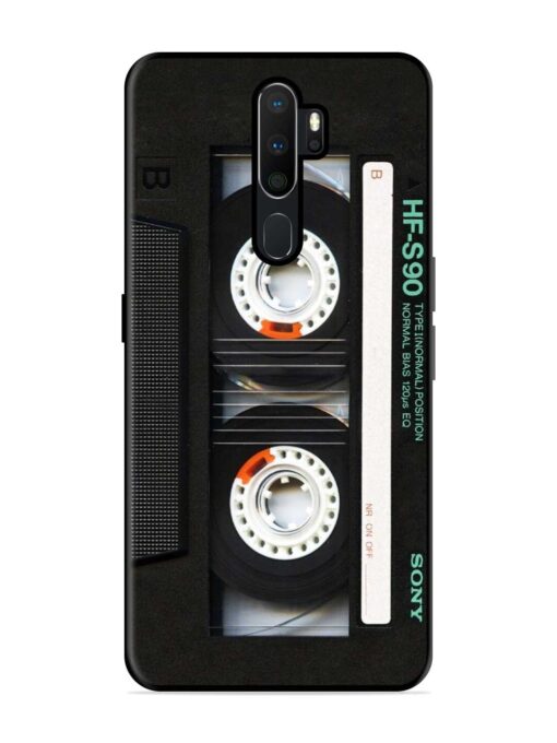 Sony Hf-S90 Cassette Glossy Metal Phone Cover for Oppo A5 (2020) Zapvi