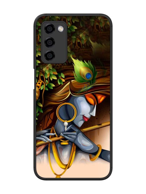 Krishna Glossy Metal Phone Cover for Oppo A53S (5G) Zapvi