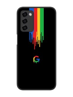 Google Logo Glossy Metal Phone Cover for Oppo A53S (5G)