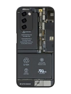 Phone Insider Glossy Metal Phone Cover for Oppo A53S (5G)