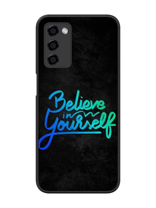 Believe In Yourself Glossy Metal Phone Cover for Oppo A53S (5G)