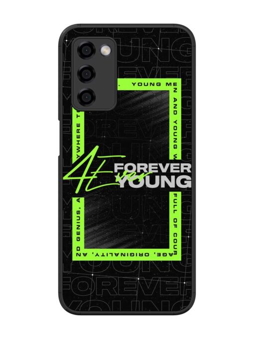 Forever Young Glossy Metal Phone Cover for Oppo A53S (5G) Zapvi