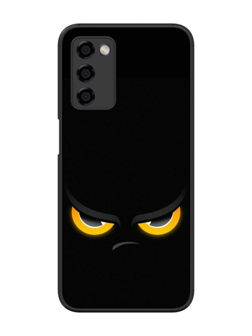 Scary Yellow Eye Glossy Metal TPU Phone Cover for Oppo A53S (5G) Zapvi