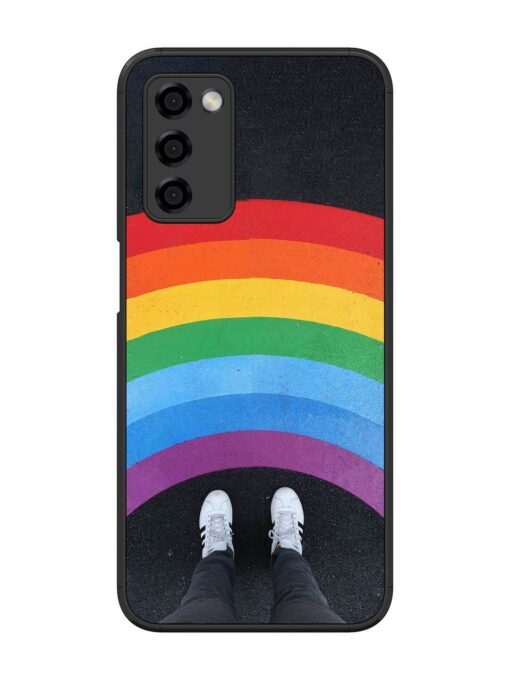 Legs Rainbow Glossy Metal TPU Phone Cover for Oppo A53S (5G) Zapvi