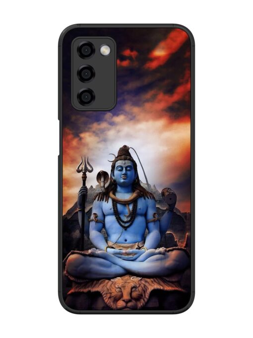 Jai Jai Shiv Glossy Metal Phone Cover for Oppo A53S (5G) Zapvi