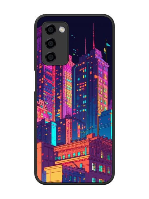 City View Glossy Metal Phone Cover for Oppo A53S (5G)