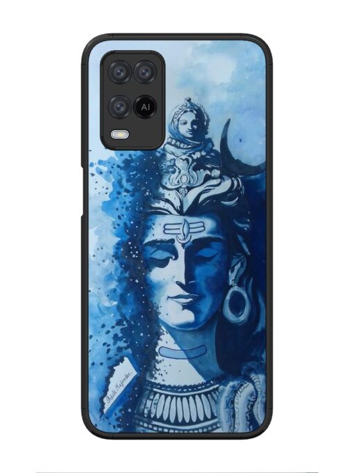 Shiv Art Glossy Metal Phone Cover for Oppo A54