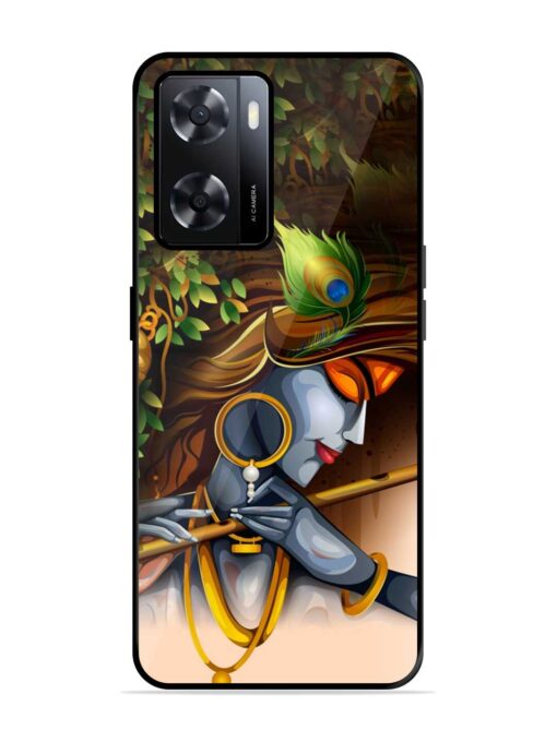 Krishna Glossy Metal Phone Cover for Oppo A57 (4G) Zapvi