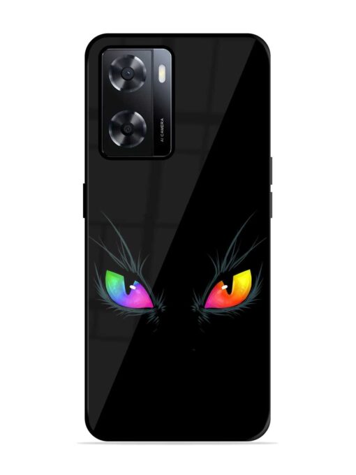 Cat Eyes Glossy Metal Phone Cover for Oppo A57 (4G) Zapvi