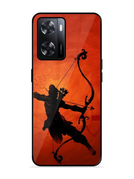 Illustration Lord Rama Glossy Metal Phone Cover for Oppo A57 (4G) Zapvi