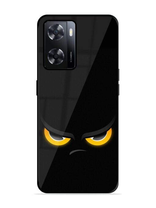 Scary Yellow Eye Glossy Metal TPU Phone Cover for Oppo A57 (4G) Zapvi