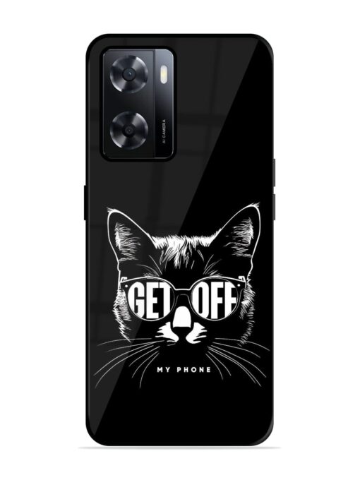 Get Off Glossy Metal TPU Phone Cover for Oppo A57 (4G) Zapvi