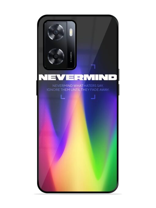 Nevermind Glossy Metal Phone Cover for Oppo A57 (4G) Zapvi