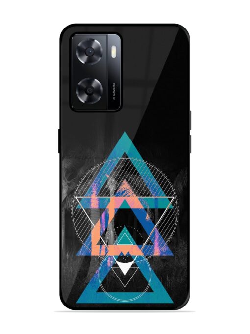 Indie Cross Glossy Metal Phone Cover for Oppo A57 (4G) Zapvi