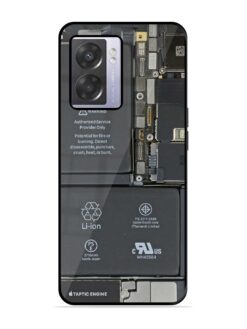 Phone Insider Glossy Metal Phone Cover for Oppo A57 (5G)