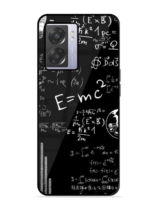 E=Mc2 Mass?Energy Equivalence Glossy Metal Phone Cover for Oppo A57 (5G)