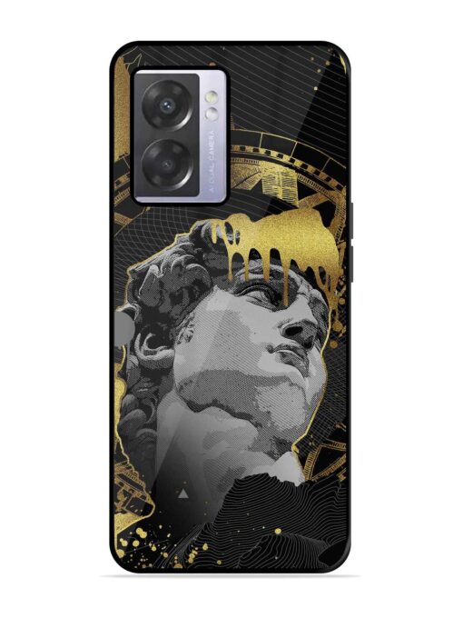 Roman Face Glossy Metal Phone Cover for Oppo A57 (5G) Zapvi