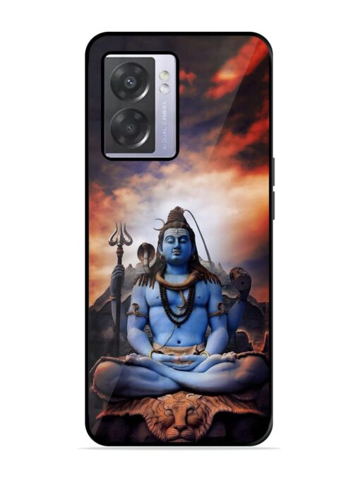 Jai Jai Shiv Glossy Metal Phone Cover for Oppo A57 (5G) Zapvi