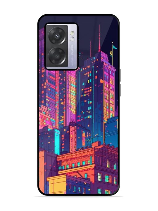 City View Glossy Metal Phone Cover for Oppo A57 (5G) Zapvi