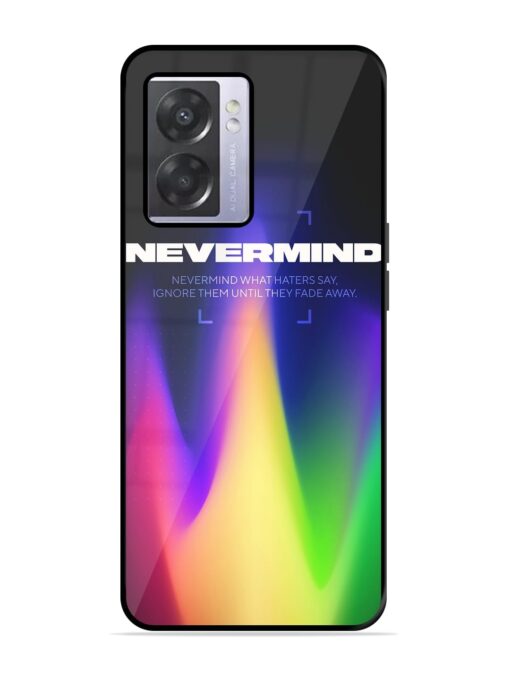 Nevermind Glossy Metal Phone Cover for Oppo A57 (5G) Zapvi