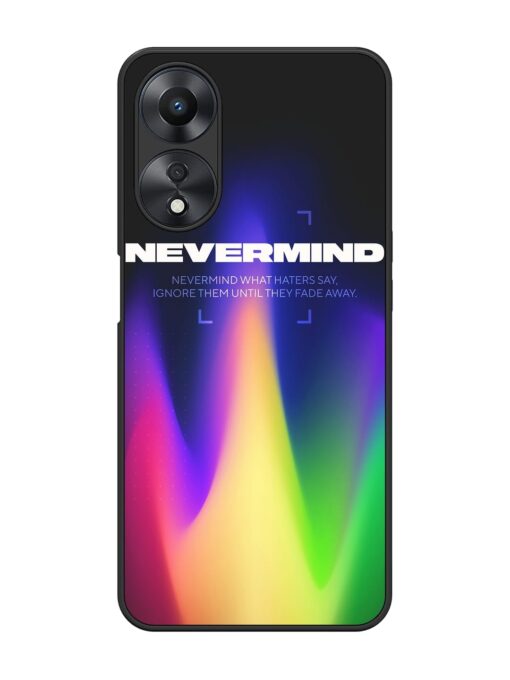 Nevermind Glossy Metal Phone Cover for Oppo A58