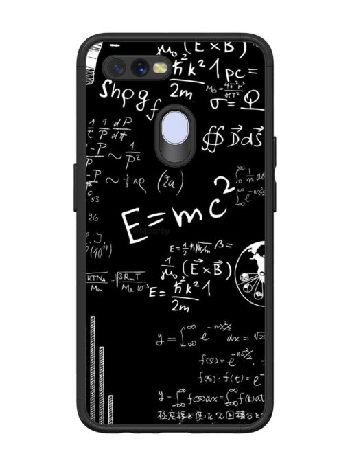 E=Mc2 Mass?Energy Equivalence Glossy Metal Phone Cover for Oppo A5S