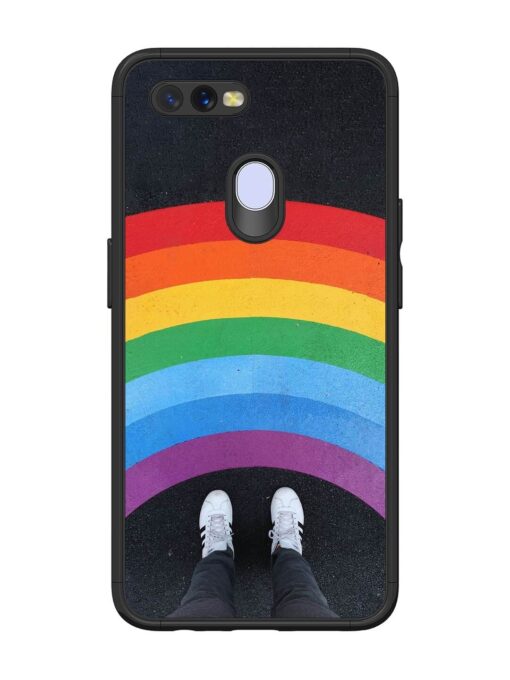 Legs Rainbow Glossy Metal TPU Phone Cover for Oppo A5S Zapvi