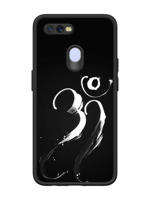 Om Logo Glossy Metal Phone Cover for Oppo A7