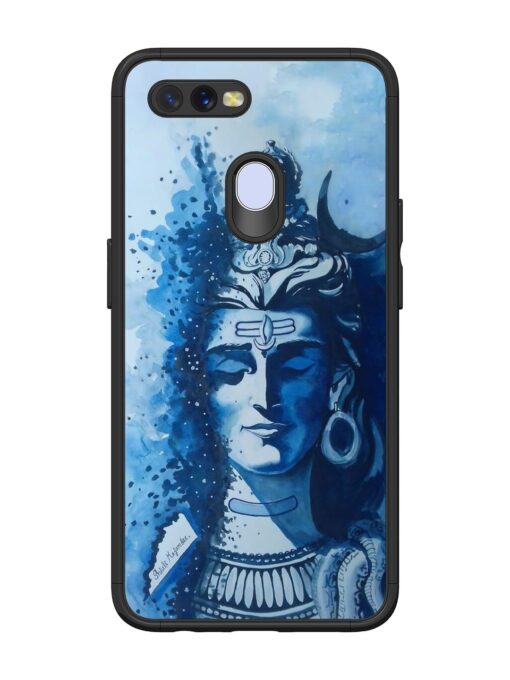 Shiv Art Glossy Metal Phone Cover for Oppo A7 Zapvi