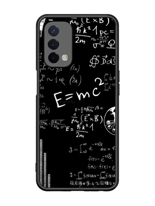 E=Mc2 Mass?Energy Equivalence Glossy Metal Phone Cover for Oppo A74 (5G) Zapvi