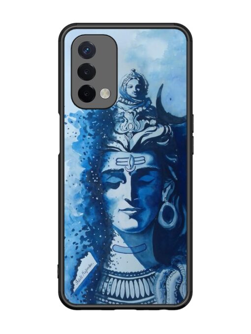 Shiv Art Glossy Metal Phone Cover for Oppo A74 (5G)