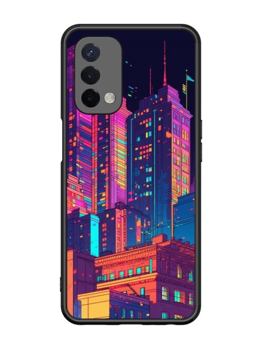 City View Glossy Metal Phone Cover for Oppo A74 (5G)