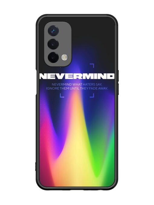 Nevermind Glossy Metal Phone Cover for Oppo A74 (5G) Zapvi